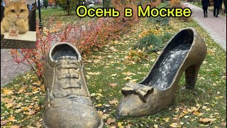 Холодная осень 🍂 прогулка через красивый парк, новые места в столице. #москваслезамневерит