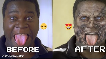 Become a Zombie With Face Tracking Mocha AE cc 2020 and Adobe After Effects cc