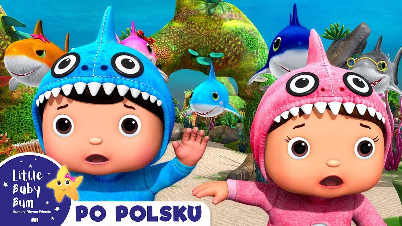 ⁣Taniec małego rekina | Little Baby Bum po polsku | Piosenki i rymowanki dla dzieci
