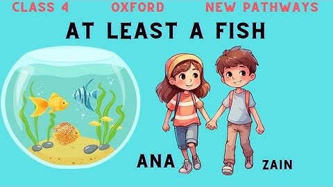 AT LEAST A FISH CLASS 4 OXFORD NEW PATHWAYS CH-6  fortnite