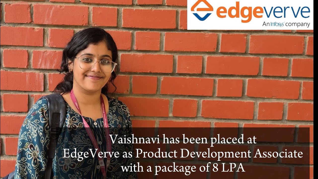 Student Testimonial: Vaishnavi G K from Computer Science and Design ...