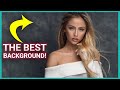 The BEST Background For Studio Portrait Photography!