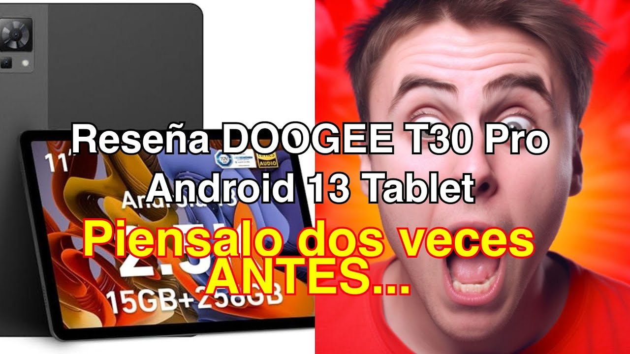 Doogee T30 Pro - 256GB de capacidad - Pantalla 2.5K - Azul