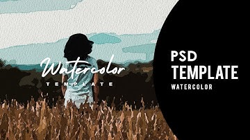 freeject.net Guide - Watercolor Photoshop Template
