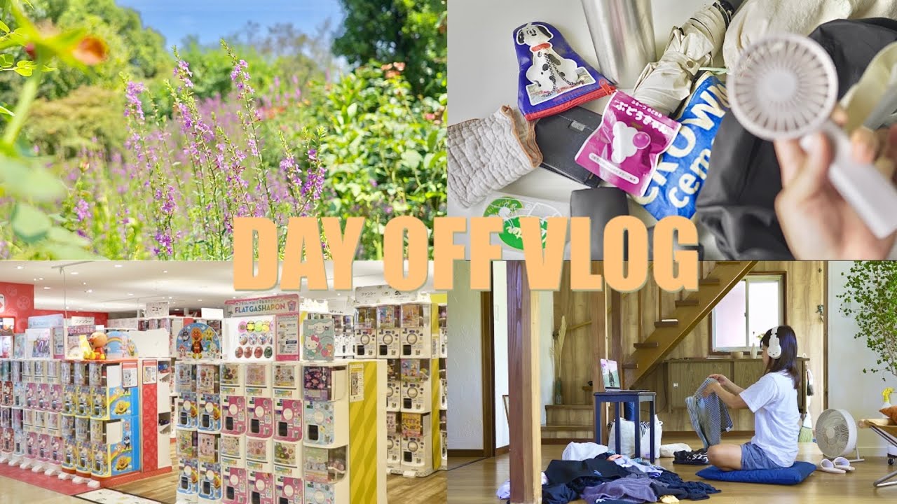 暑すぎる夏のおでかけVLOG🍉｜ガチャ巡り＆カバンの中身公開