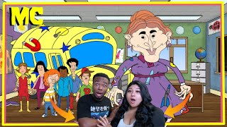 Field Trip- A Magic School Bus Cartoon Reaction ! *OMG WTF?!* | @MeatCanyon