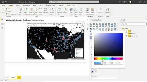 Power BI | #WOW2021 | Week 41 | Mapbox Maps