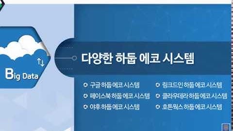 빅데이터 021 다양한 하둡 에코 시스템