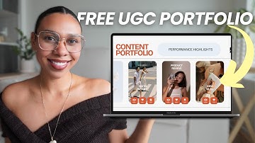 How to Build Your UGC Portfolio for FREE (Beginner Tutorial 2025)