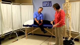 How to Use a Leg Lifter After Knee Replacement or Hip Replacement How to Use a Leg Lifter After Knee Replacement or Hip Replacement