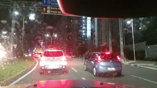 Rolé A Noite Saindo Da Av. Washington Soares Até O Bairro Varjota, Cidade De Fortalezace