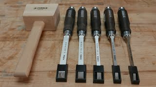 Narex Chisels and Mallet unpacking, review and a quick sharpen.