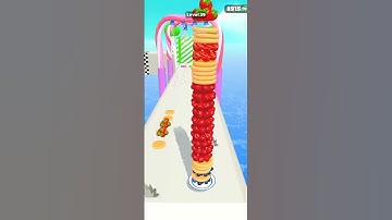 pancake Run 3D Level 39 🤑😲😱 Android,IOS | #shorts #pancake #gameplay #gaming  #mobilegames