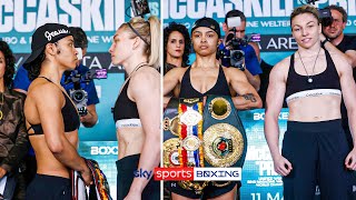 Final Face-Off And Weigh-In! 🔥 | Jessica Mccaskill Vs Lauren Price