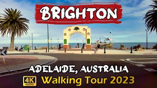 Brighton, Adelaide, South Australia Walking Tour [4k-60fps] 🇦🇺 🦘