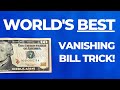 Learn EASY &#39;World&#39;s Best Vanishing Bill Trick!&#39; | Jay Sankey Magic Tutorial