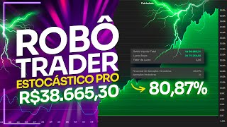 Como Criar ROBÔ TRADER PARA PROFIT utilizando Indicador ESTOCÁSTICO LENTO