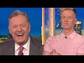 ‘Where’s my straight flag’: Piers Morgan clashes with LGBT comedian