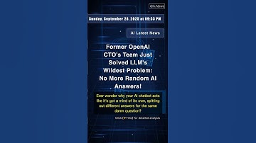🧐👉 Former OpenAI CTO