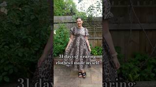 One of my favourite dresses for todays #memademay outfit 🐆 Know Me 2016 pattern in a sateen fabric