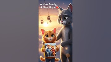 A New Family, A New Hope 💛 | Emotional 3D Cat Animation (Pixar Style) #aicatimationuniverse #short