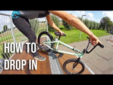 How to Drop In BMX