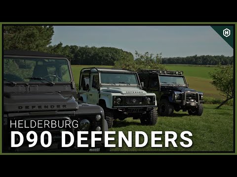 3 Custom Land Rover D90 Defenders