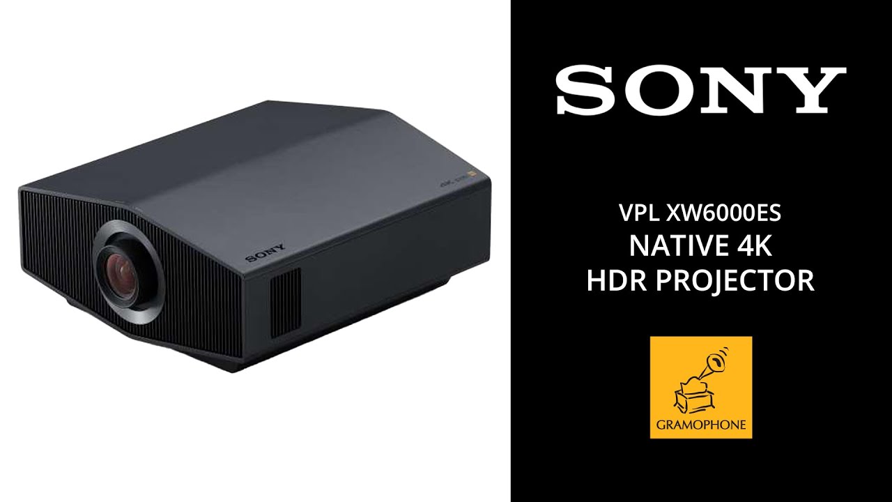 Sony VPL XW6000ES Native 4K HDR Projector