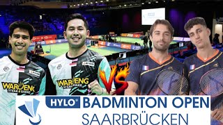 (MD~R32) Gutama/Isfahani (INA) VS Adam/Rossi (FRA) | Hylo Open 2025 Badminton