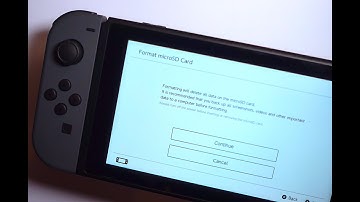 Nintendo Switch - Format Micro SD Card