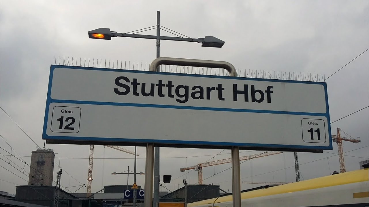 Bahnsteigansagen (Blechelse) Stuttgart Hbf [Teil 1/2]