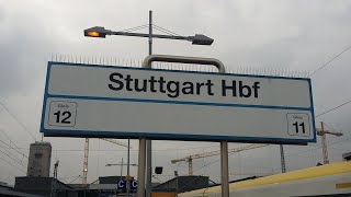 Bahnsteigansagen (Blechelse) Stuttgart Hbf [Teil 1]