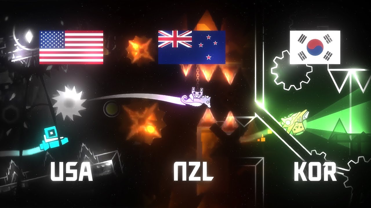 Самый сложный уровень, пройденный в каждой стране (февраль 2026 г.) | Geometry Dash [4K]