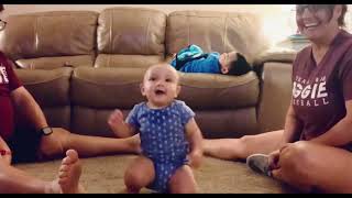 Autumn Rae taking her first steps - 8 months old by Amy Chestnut Trevino 24 views 11 months ago 46 seconds