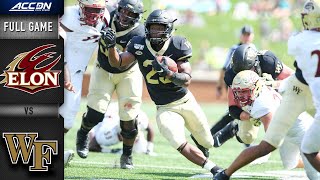 Elon vs. Wake Forest Full Game | 2019 ACC Football