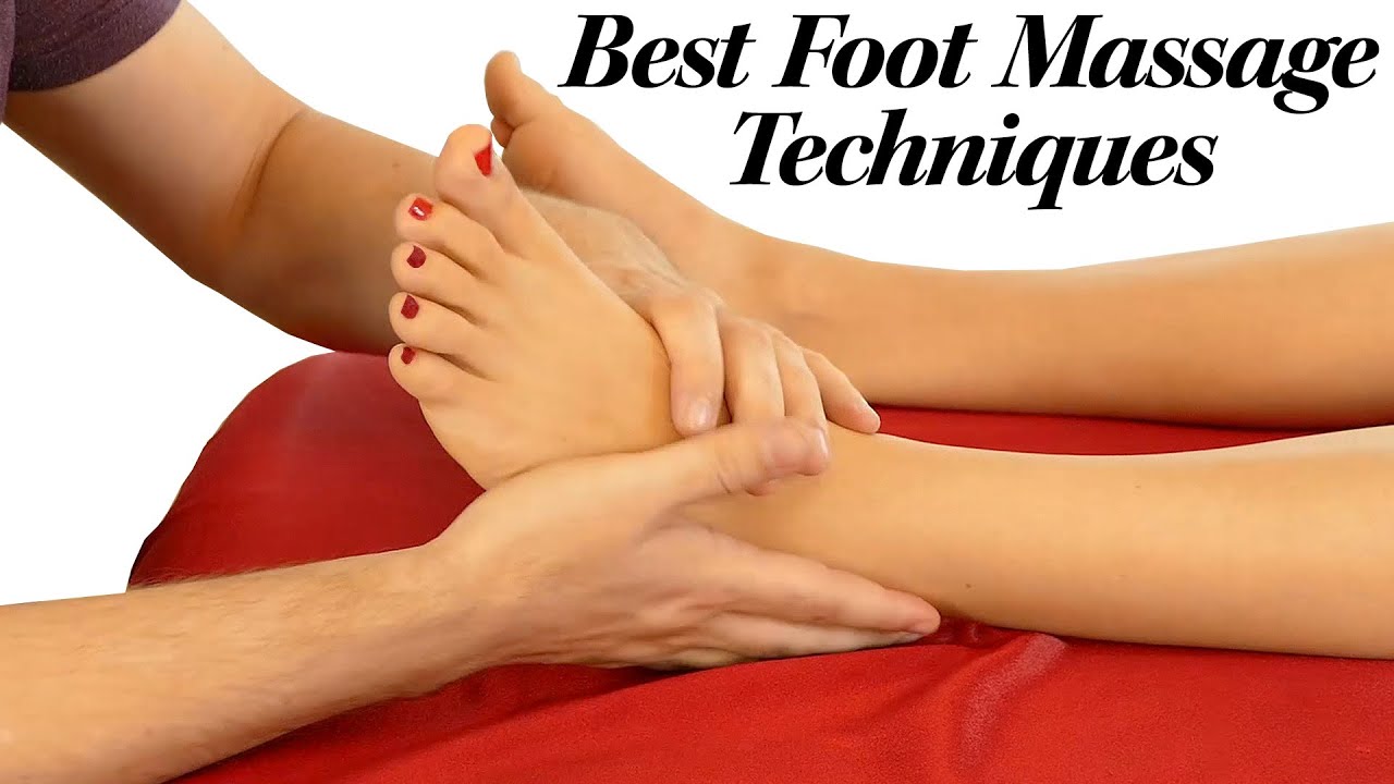 HD Foot Massage Tutorial For Pain Relief Relaxing Music How To Massage Feet Fps