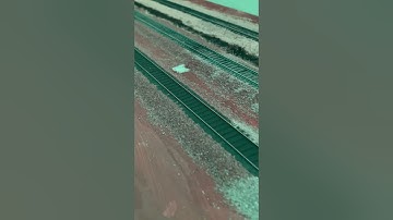 Putting Mauve Arizona Rock & Mineral Ballast on HO Scale Kato Unitrack #modelrailroad #shorts