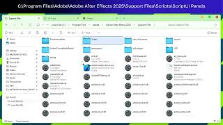 How to Install AE Script