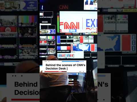 Behind the scenes of CNN's Decision Desk