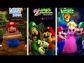 Luigi&#39;s Mansion Series - Evolution of Ending Cutscenes (All Version)