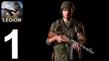 World War Legion - Gameplay Walkthrough Part 1 - Tutorial (iOS, Android)