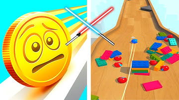 🎯 Coin Rush ❌ Marble Run in Max Level Game Mobile New Big Update Gameplay iOS,Android PEWQ3U