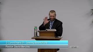 2 Corinthians 9 - Sowing Bountifully