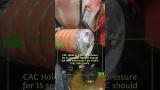 OTC 5039 Charge Air Cooler Tester On A Freightliner Cascadia With ISX15 Engine #cummins #diesel OTC 5039 Charge Air Cooler Tester On A Freightliner Cascadia With ISX15 Engine #cummins #diesel