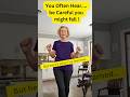 Seniors How to Prevent Falls #seniorexercise #falls #howtopreventfalls