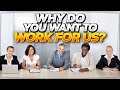 "WHY DO YOU WANT TO WORK FOR US?" Interview Question & TOP-SCORING ANSWER!