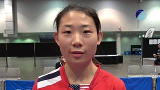 Wenting Zha Wide Angle Serve