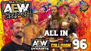 ALL IN at WEMBLEY PREVIEW| MJF & ADAM COLE HUG IT OUT | MORE PUNK DRAMA | AEW NEWS