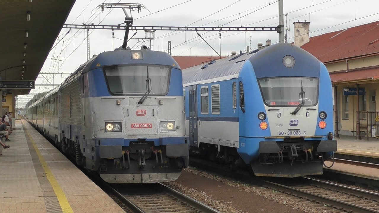 Vlaky Hulín - 12. + 20.7.2018 / Czech Trains Hulín