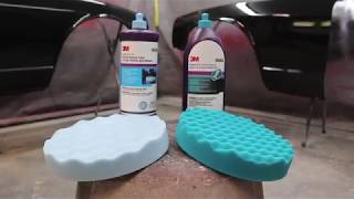 How to polish f-150, 3M Perfect-it paint finishing system step 3 Rubbing compound.